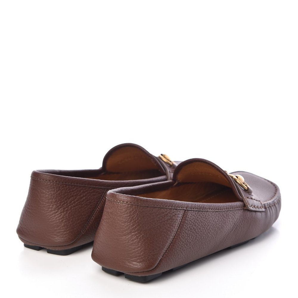 HOST PICK 👞 Gucci Calfskin Hebron Horsebit Loafer Moccasins NEW IN BOX - Picture 3 of 9